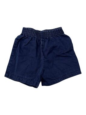 Healthtex Y2K Navy Blue Elastic Waist Pull On Shorts Size 12 Months